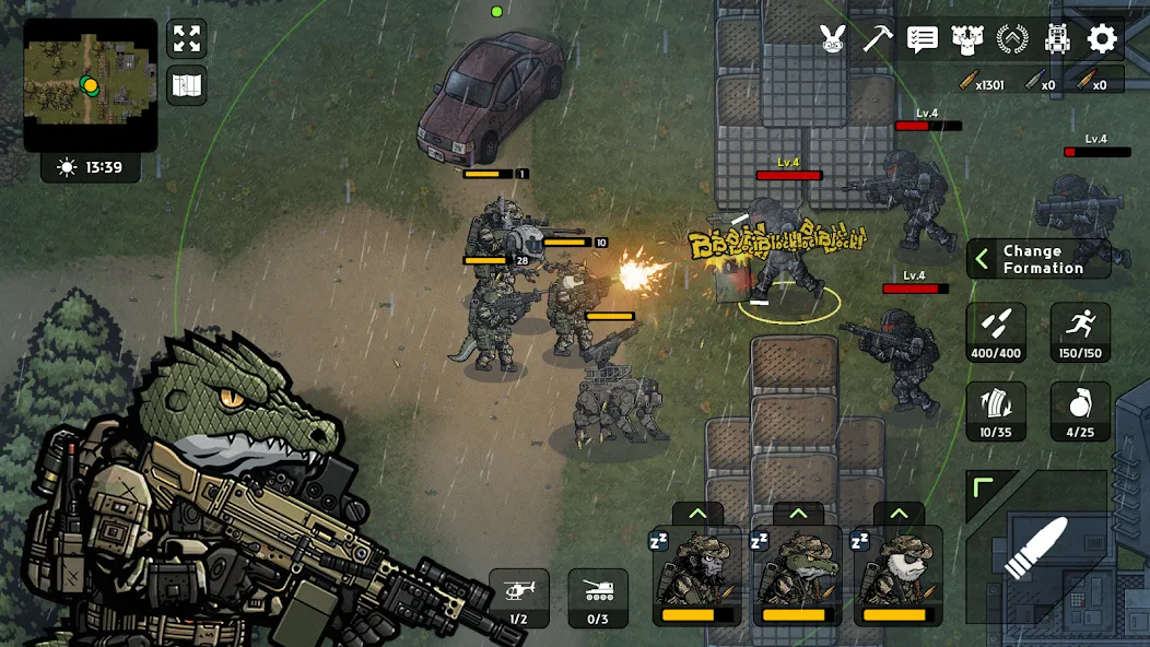Bad 2 Bad: Apocalypse [MOD: безлимитные ресурсы и оружие] Screenshot 5