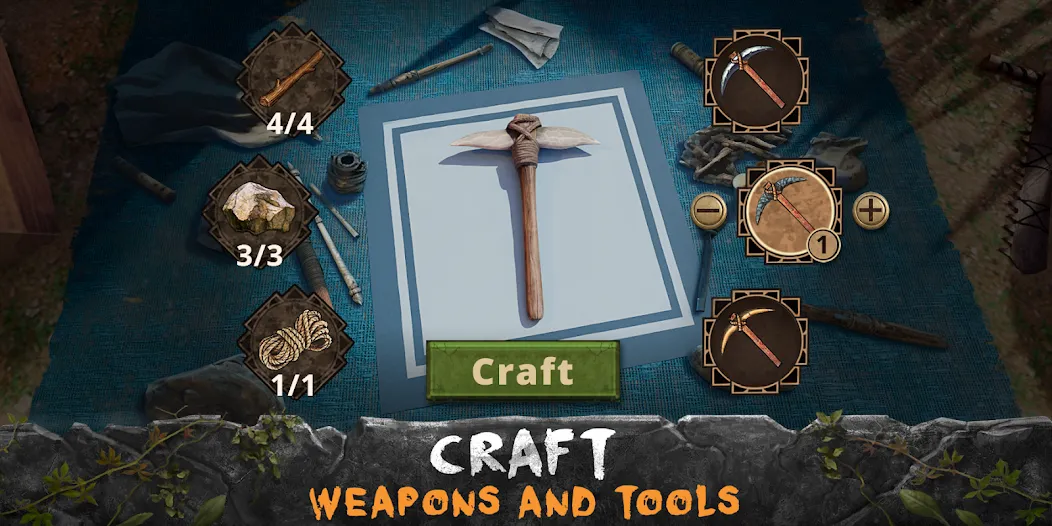 Survival Island: Survivor EVO [MOD: безлимитные ресурсы и здоровье] Screenshot 4