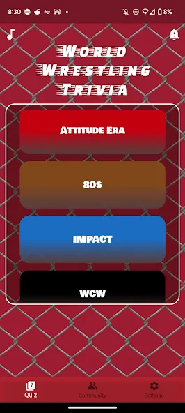 World Wrestling Trivia [MOD: безлимитные монеты и все ответы открыты] Screenshot 2