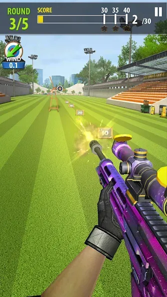 Shooting Battle [MOD: безлимитные патроны и здоровье] Screenshot 1