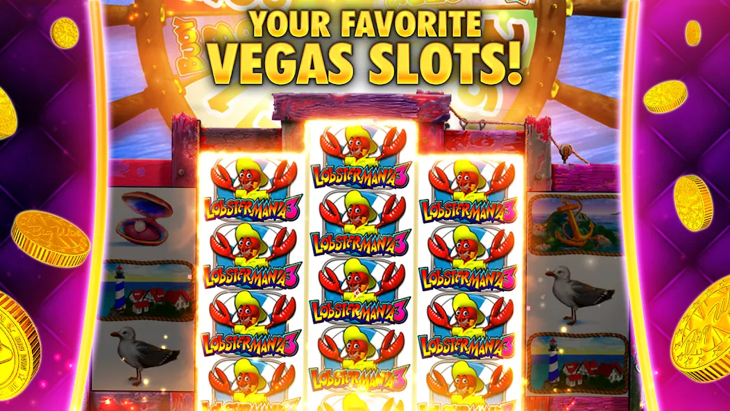 DoubleDown Casino Vegas Slots [MOD: безлимитные монеты и бесплатные вращения] Screenshot 1
