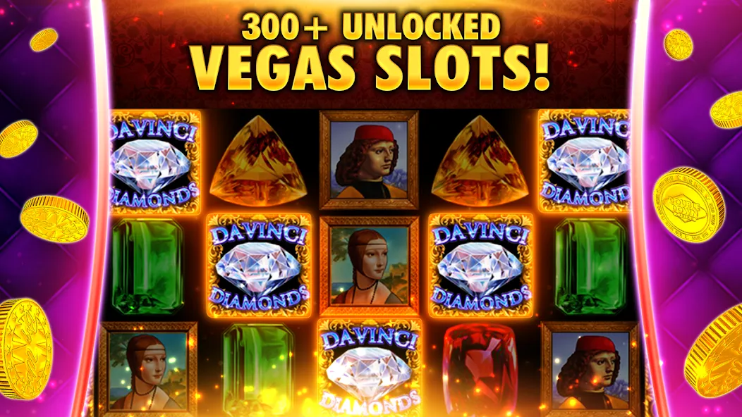 DoubleDown Casino Vegas Slots [MOD: безлимитные монеты и бесплатные вращения] Screenshot 2