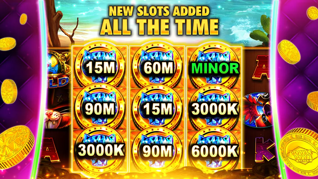 DoubleDown Casino Vegas Slots [MOD: безлимитные монеты и бесплатные вращения] Screenshot 3
