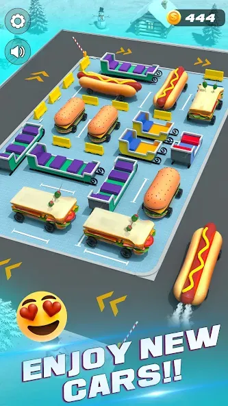Unblock It Car Puzzle Game [MOD: без рекламы и все уровни открыты] Screenshot 5
