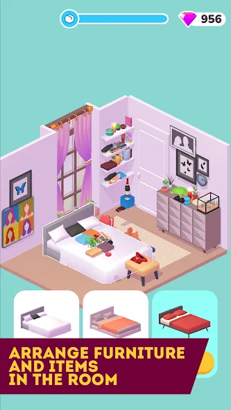 Decor Life - Home Design Game [MOD: безлимитные деньги и все предметы открыты] Screenshot 3