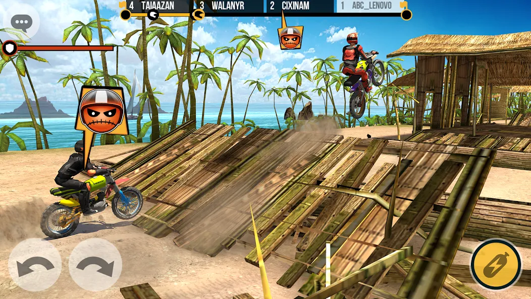 Clan Race: PVP Motocross races [MOD: много денег и все открыто] Screenshot 4