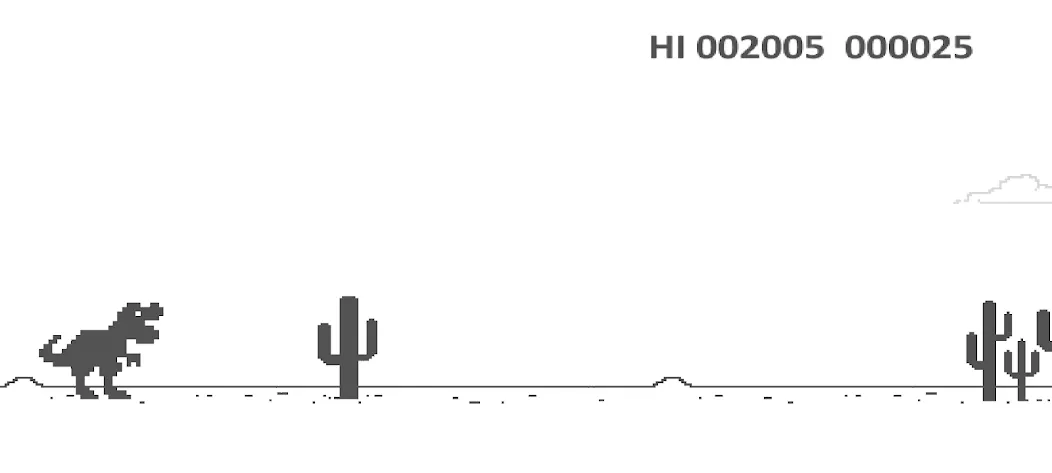 Dino T-Rex [MOD: бессмертие и высокий прыжок] Screenshot 1