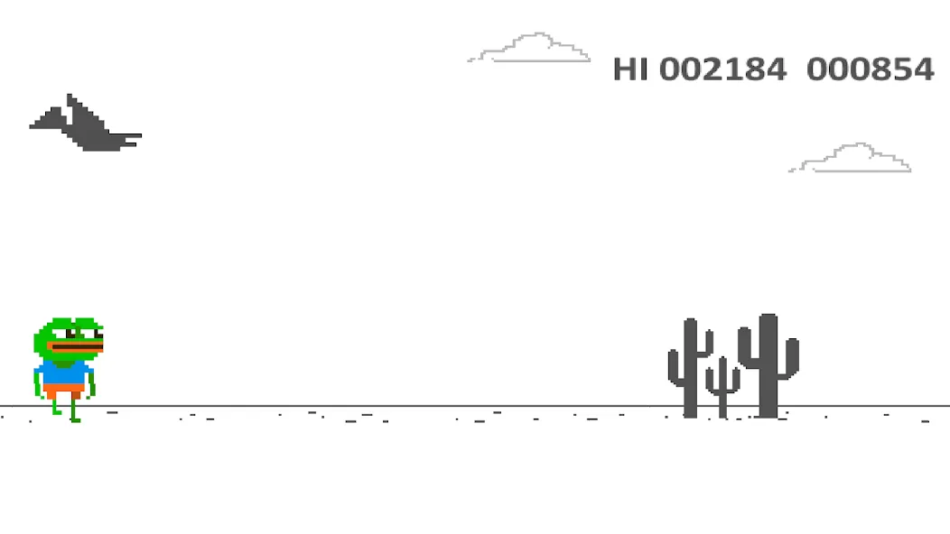 Dino T-Rex [MOD: бессмертие и высокий прыжок] Screenshot 3