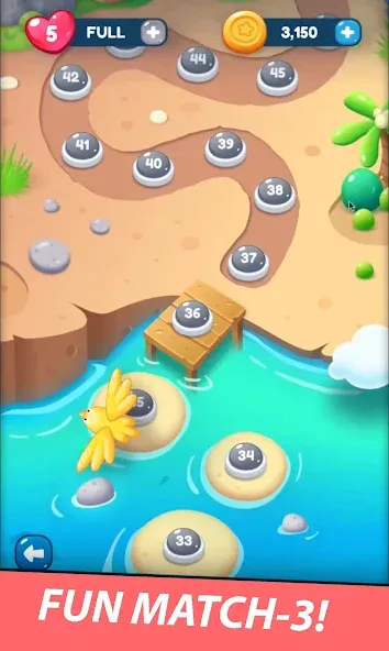 Match Blast Puzzle 3 [MOD: безлимитные деньги и все уровни открыты] Screenshot 1