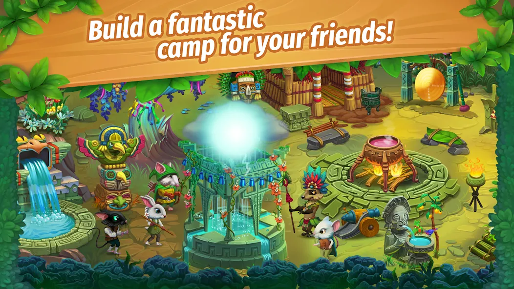 Strongblade: Match 3 Game [MOD: безлимитные деньги и жизни] Screenshot 3
