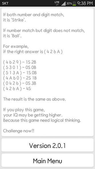 IQ Baseball - Number Puzzle [MOD: безлимитные подсказки и ходы] Screenshot 3