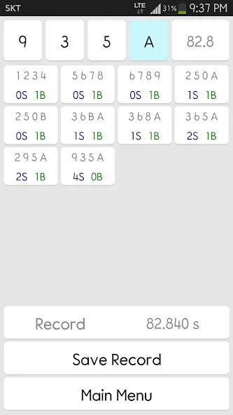 IQ Baseball - Number Puzzle [MOD: безлимитные подсказки и ходы] Screenshot 4