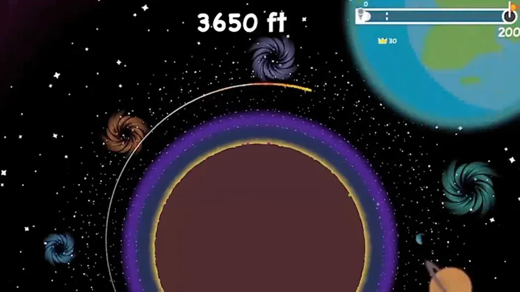 Golf Orbit: Oneshot Golf Games [MOD: безлимитные деньги и открыты все уровни] Screenshot 3
