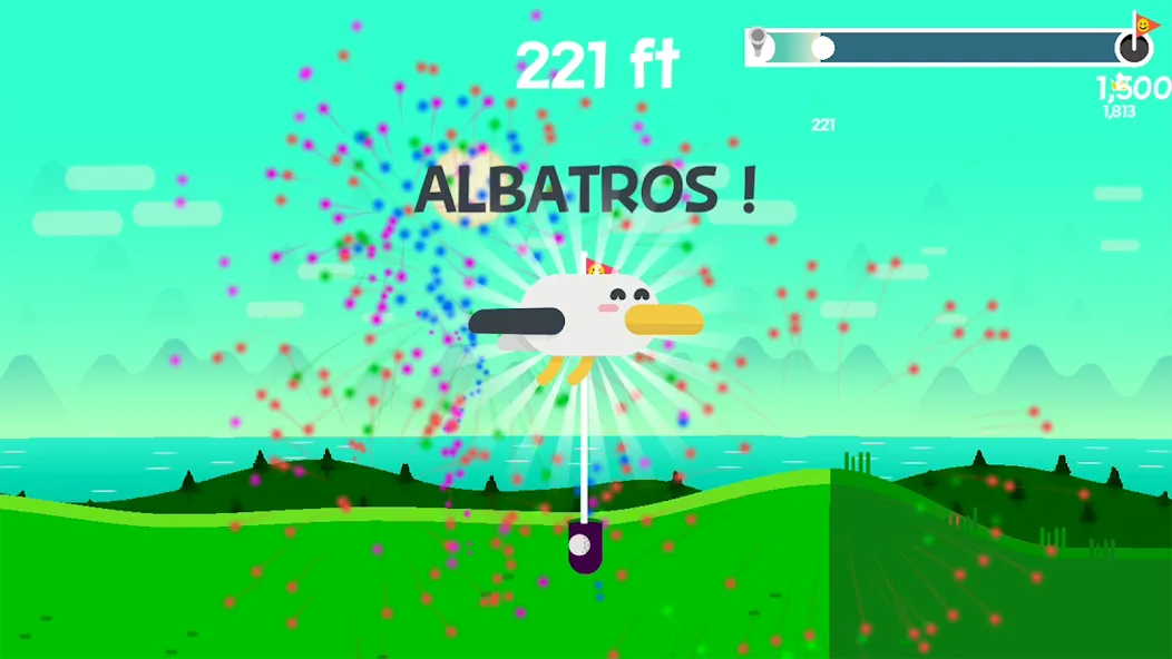 Golf Orbit: Oneshot Golf Games [MOD: безлимитные деньги и открыты все уровни] Screenshot 5