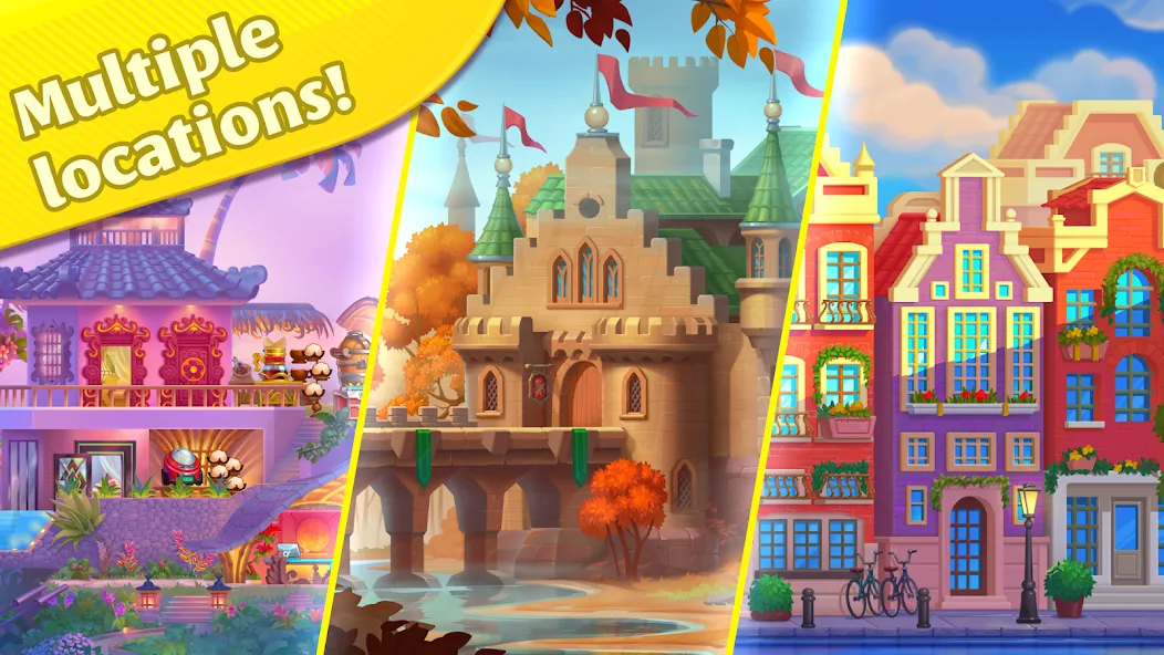 Grand Hotel Mania: Hotel games [MOD: безлимитные деньги и все отели открыты] Screenshot 3