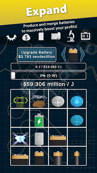 Idle Power [MOD: много энергии и быстрый прогресс] Screenshot 4