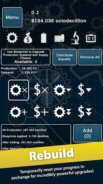 Idle Power [MOD: много энергии и быстрый прогресс] Screenshot 5