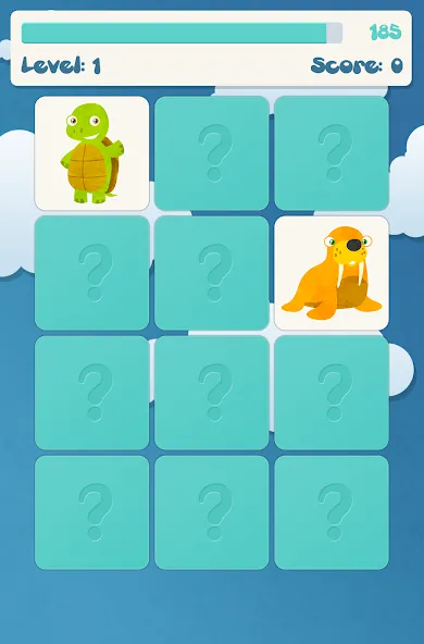 Animals memory game for kids [MOD: все животные и уровни открыты] Screenshot 5