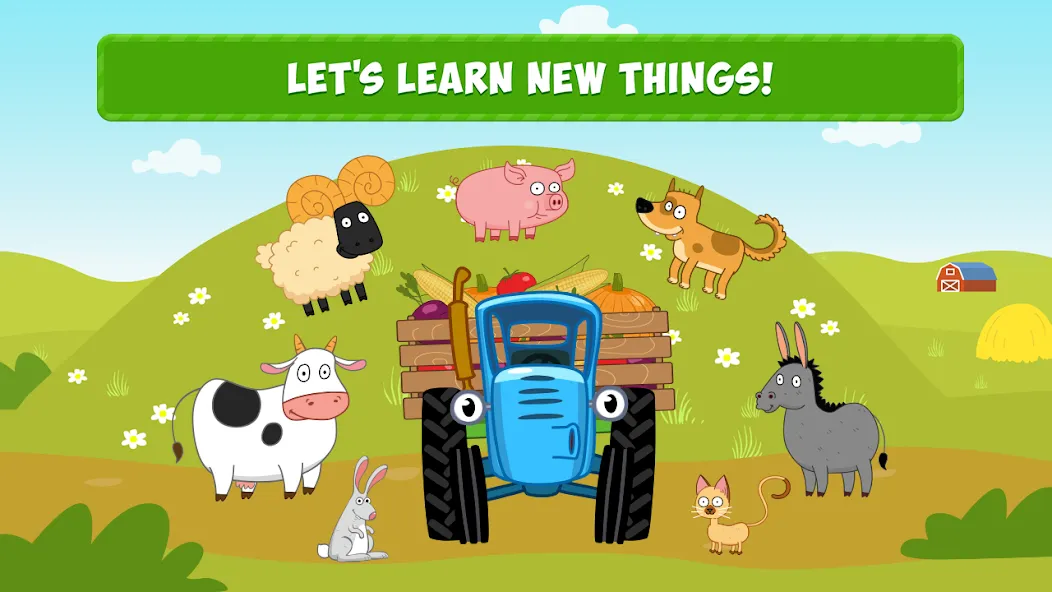 Tractor Games for Kids &amp; Baby! [MOD: все тракторы и уровни открыты] Screenshot 2