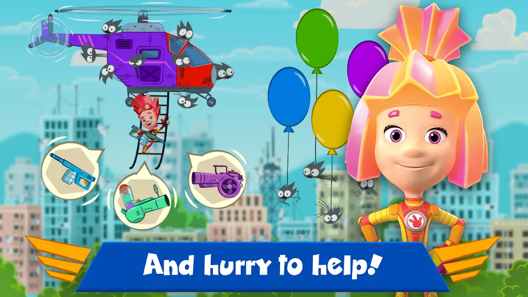The Fixies: Fun Boy Games! [MOD: все уровни и мини-игры открыты] Screenshot 4