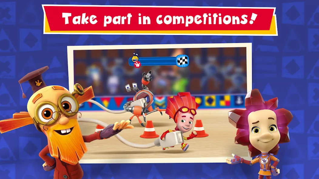 Fixies vs Crabots: Cool Game! [MOD: безлимитные деньги и все уровни] Screenshot 2