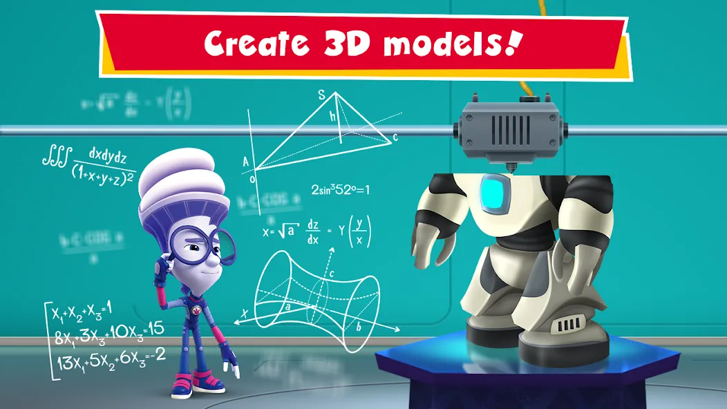 Fixies vs Crabots: Cool Game! [MOD: безлимитные деньги и все уровни] Screenshot 5