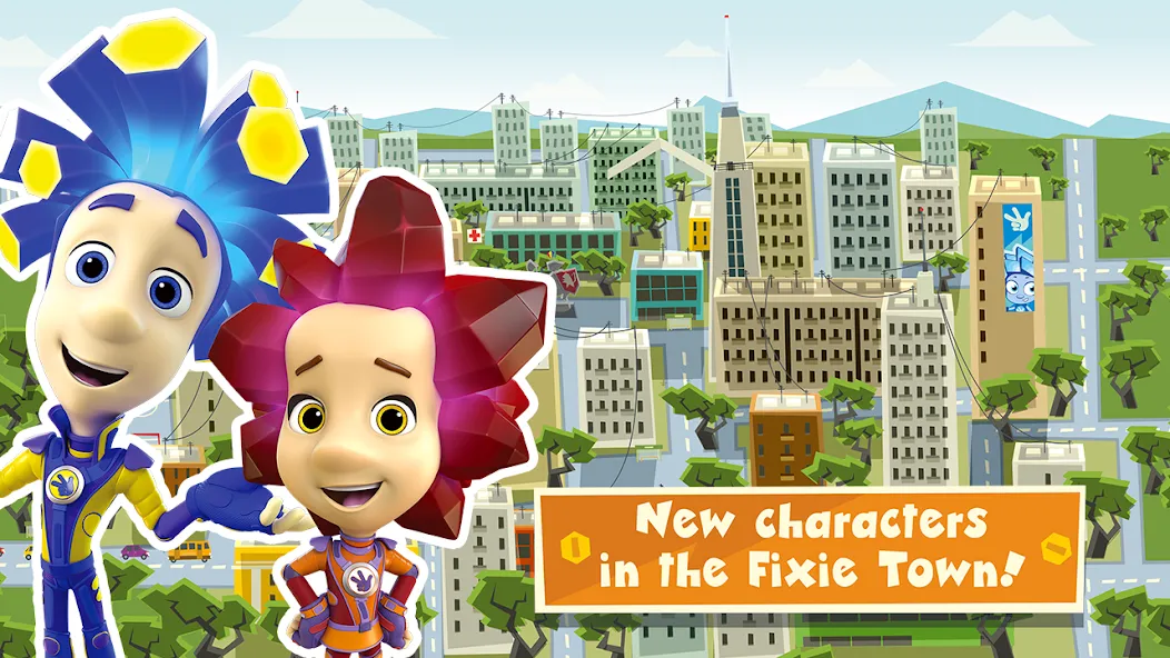 The Fixies Town Cool Kid Games [MOD: разблокированы все игры и персонажи] Screenshot 1