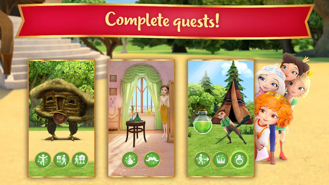 Fun Princess Games for Girls! [MOD: все игры и наряды открыты] Screenshot 3