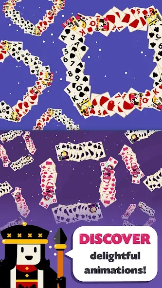 Solitaire: Decked Out [MOD: безлимитные подсказки и отмены ходов] Screenshot 3