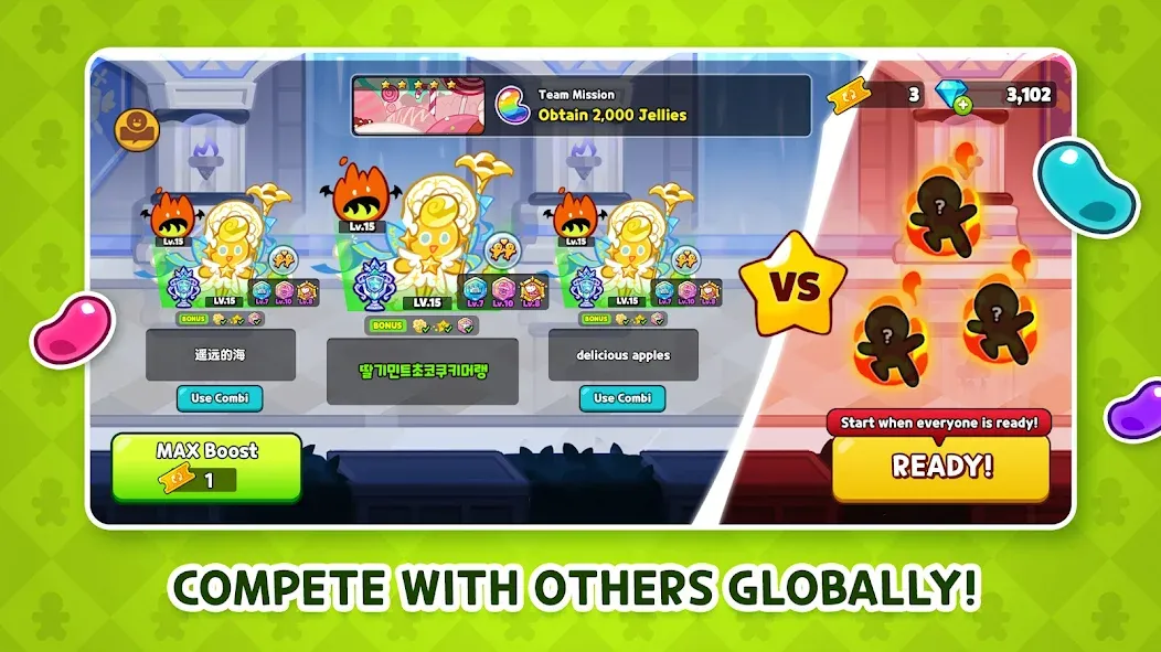 CookieRun: OvenBreak [MOD: безлимитные кристаллы и энергия] Screenshot 5