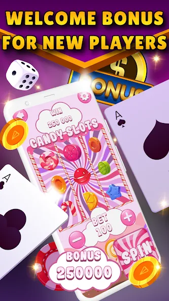 Slot Machines: Casino Slots [MOD: безлимитные монеты и бонусы] Screenshot 2