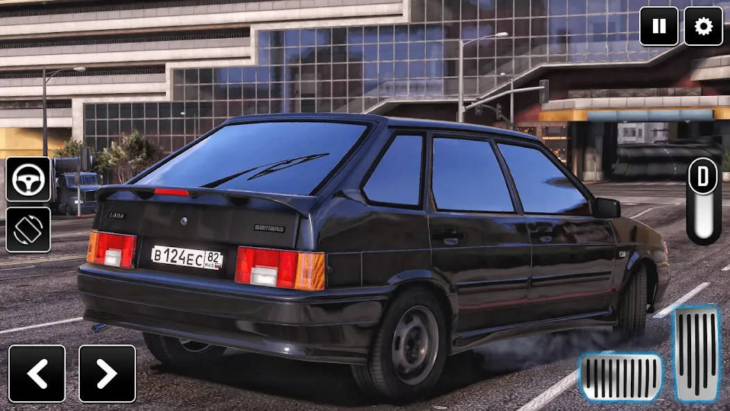 2114 Car Driving: Lada sedan [MOD: безлимитные деньги и топливо] Screenshot 4