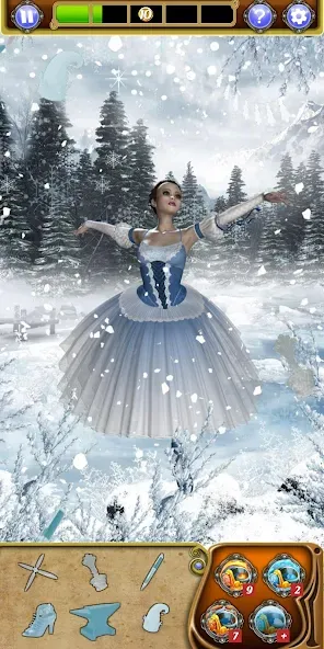 Hidden Object: Winter Wonder [MOD: безлимитные подсказки и открыты все сцены] Screenshot 2