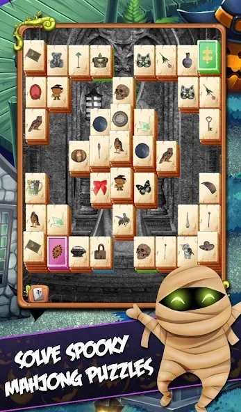 Mahjong: Secret Mansion [MOD: безлимитные монеты и открыты все уровни] Screenshot 3