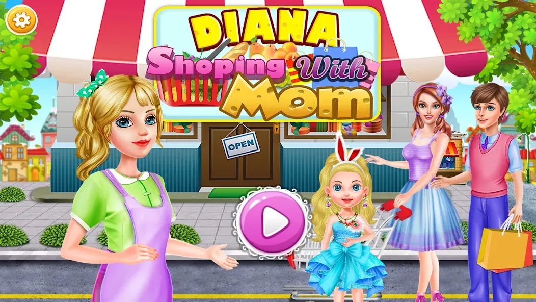 Mall Shopping with Diana [MOD: открыты все магазины и уровни] Screenshot 1