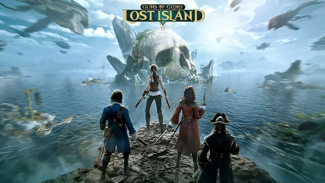 Guns of Glory: Lost Island [MOD: безлимитные ресурсы и ускоренное строительство] Screenshot 1