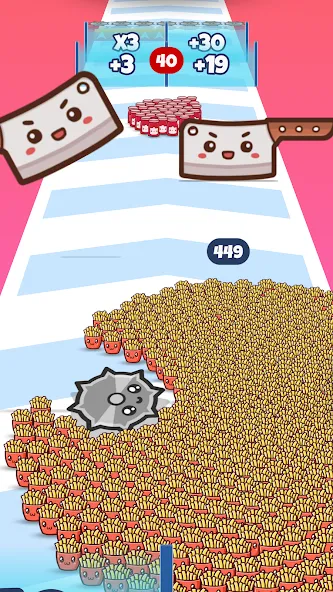 Food Run [MOD: без рекламы и много монет] Screenshot 3