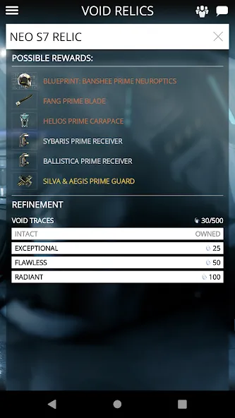Warframe Companion [MOD: все функции разблокированы] Screenshot 5