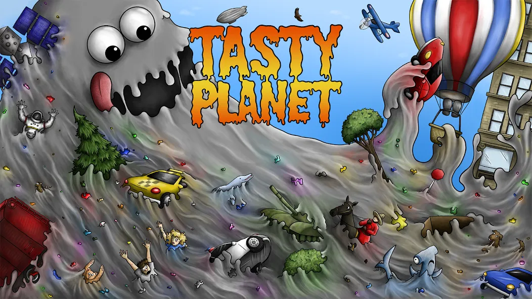 Tasty Planet Lite [MOD: поглощение объектов без ограничений] Screenshot 5