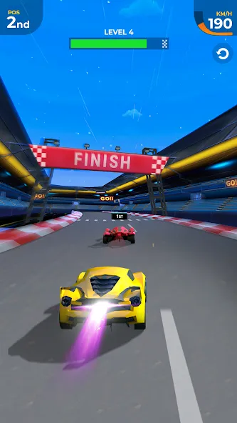 Car Race 3D: Car Racing [MOD: безлимитные деньги и топливо] Screenshot 2