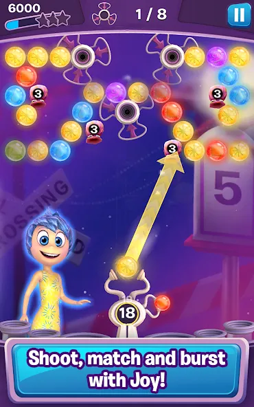 Inside Out Thought Bubbles [MOD: безлимитные жизни и открыты все уровни] Screenshot 4