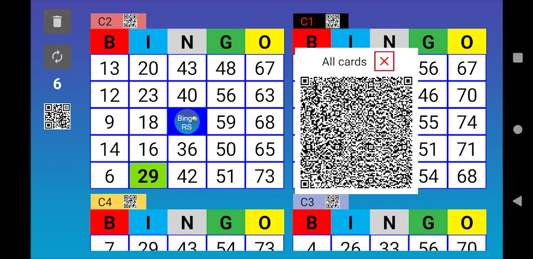 Bingo RS Cards [MOD: без рекламы и бесконечные монеты] Screenshot 3