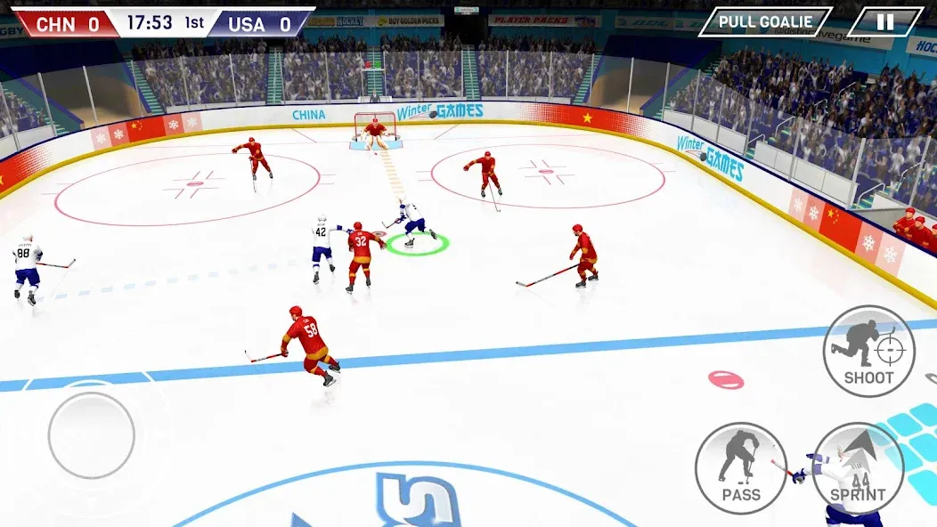 Hockey All Stars [MOD: безлимитные деньги и энергия] Screenshot 2
