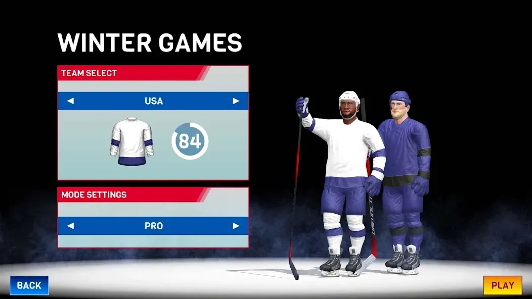 Hockey All Stars [MOD: безлимитные деньги и энергия] Screenshot 4