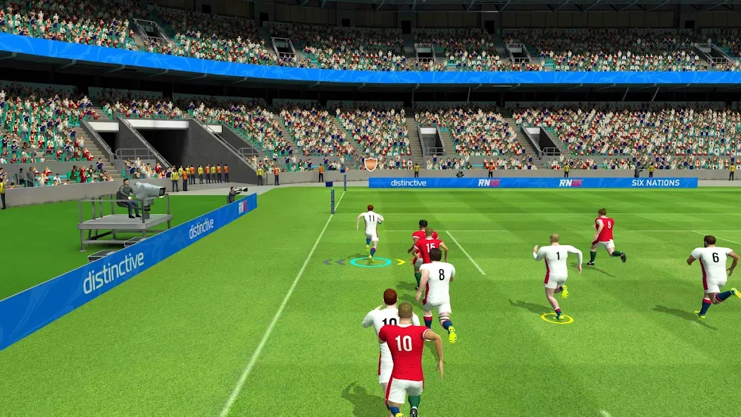 Rugby Nations 22 [MOD: разблокированы команды и безлимитные деньги] Screenshot 1