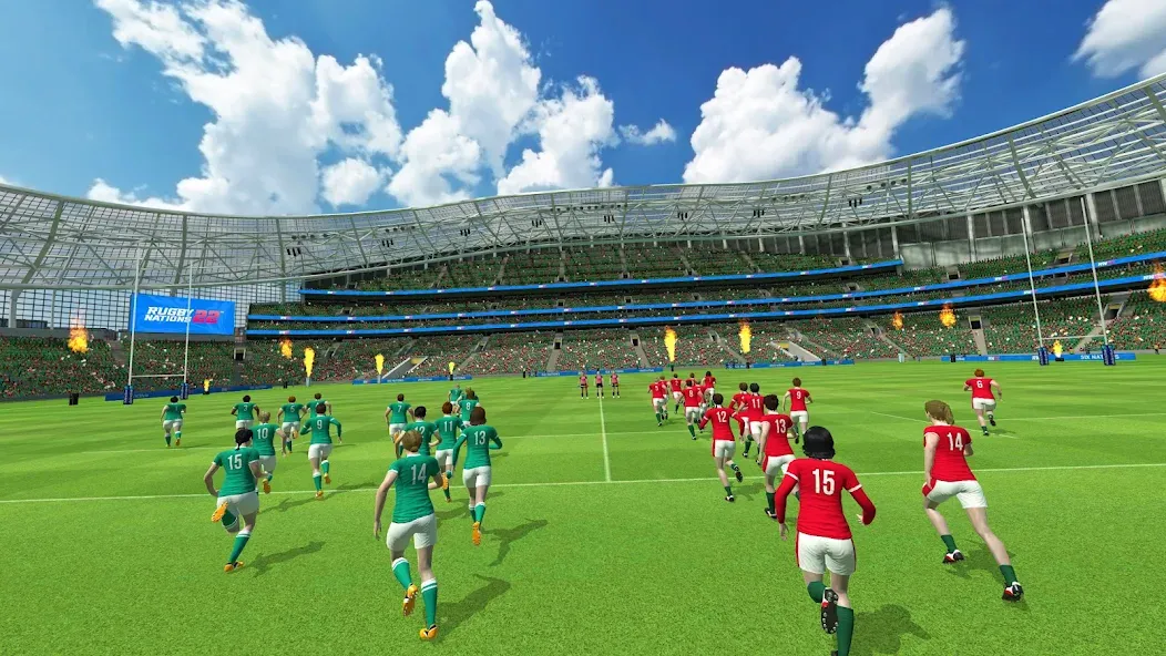 Rugby Nations 22 [MOD: разблокированы команды и безлимитные деньги] Screenshot 3
