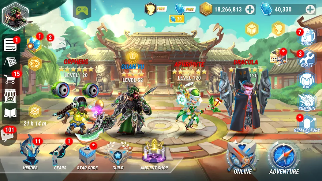 Heroes Infinity: Super Heroes [MOD: безлимитные деньги и энергия] Screenshot 1