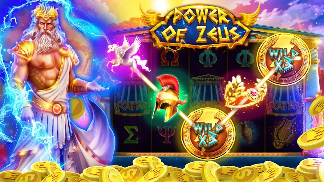 Best Casino Legends 777 Slots [MOD: бездепозитные бонусы и удачные спины] Screenshot 2