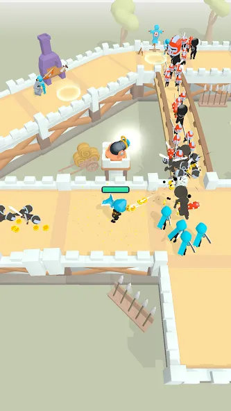 Wild Archer: Castle Defense [MOD: безлимитные монеты и усиленный урон] Screenshot 1