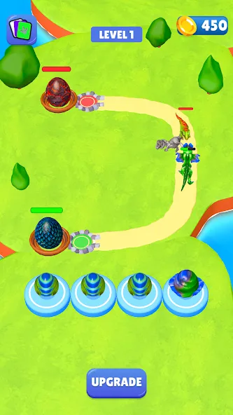 Dino Merge [MOD: много денег и алмазов] Screenshot 1